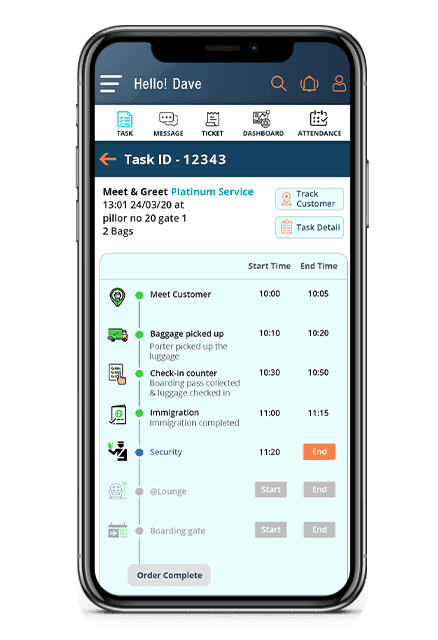 Service Ambassador App Screen 04