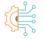 Integration and management icon